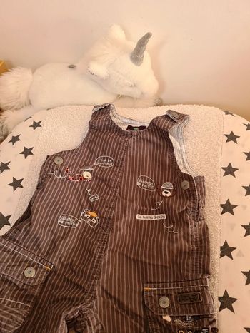 Salopette sergent major 1 mois