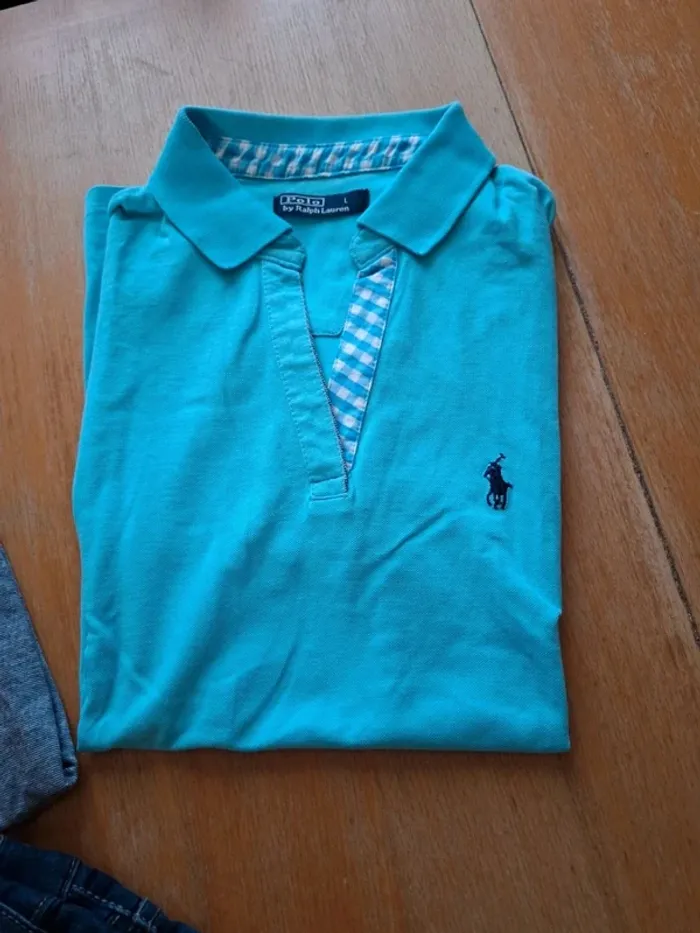 Lot pantalon creeks tshirt bonobo ralph lauren - photo numéro 2