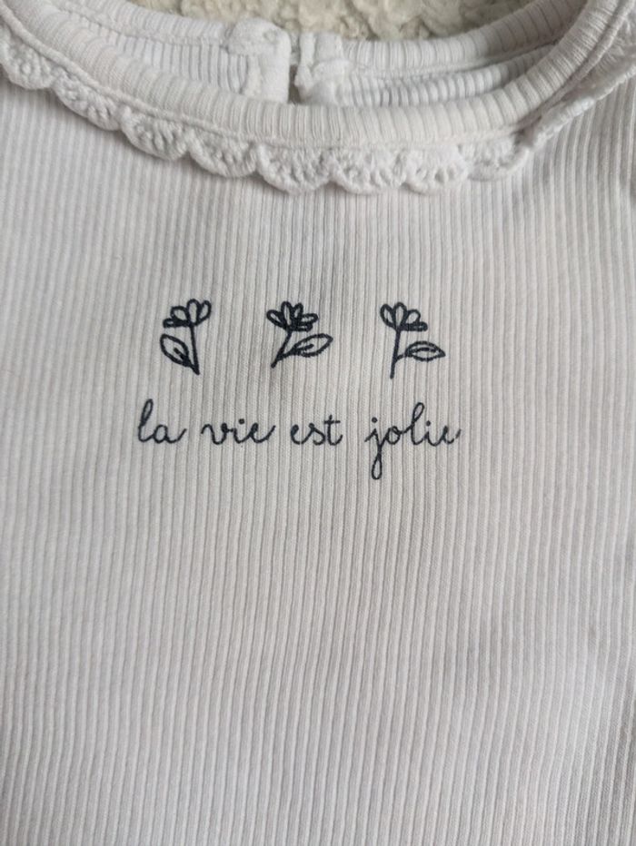 Ensemble Tee-shirt ML + legging TBE - photo numéro 4