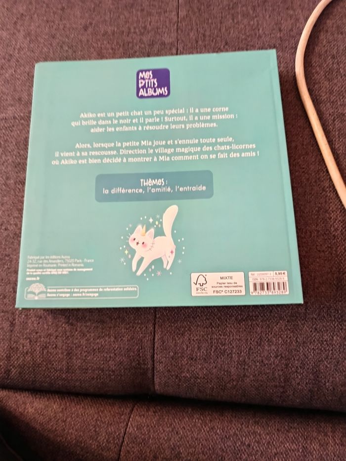 Akiko Le chat-licorne en mission - photo numéro 2