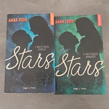 Lots de 2 livres stars