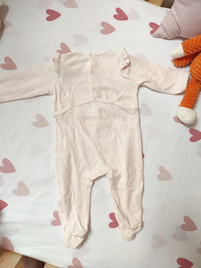 Pyjama une pièce bébé fille - Bambi et Panpan - 12 mois - Très bon état - Disney - photo numéro 7