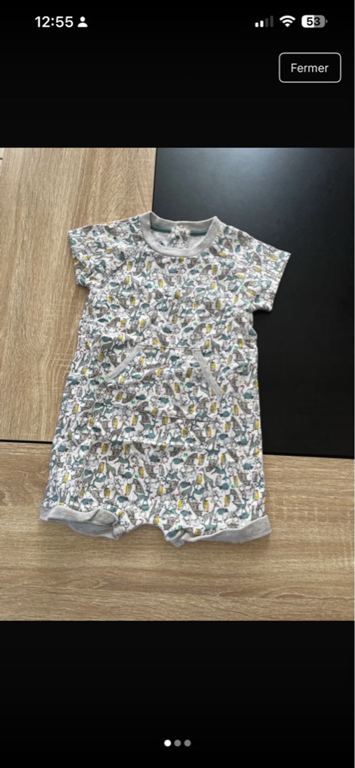 Combinaison Petit bateau 12 mois