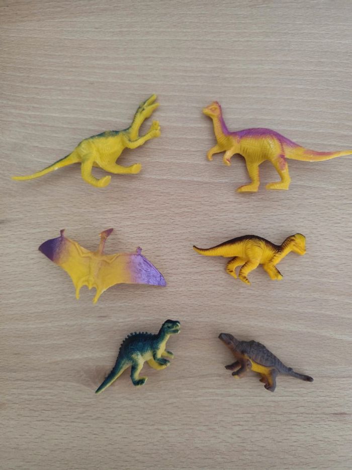 Lot de 6 figurines dinosaure #2