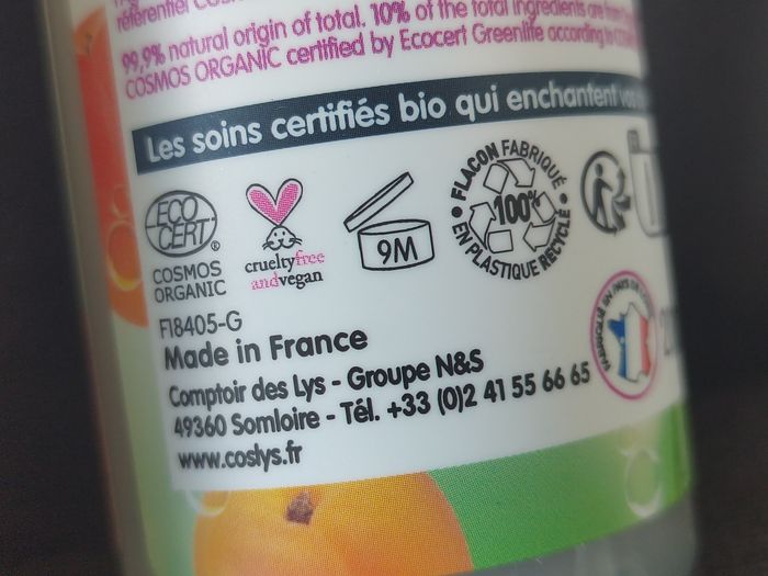 Routine démêlant spray et crème coslys vegan - photo numéro 6