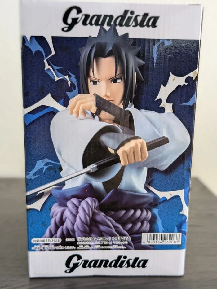Figurine Naruto Shippuden - Uchiha Sasuke Grandista - Banpresto - photo numéro 3