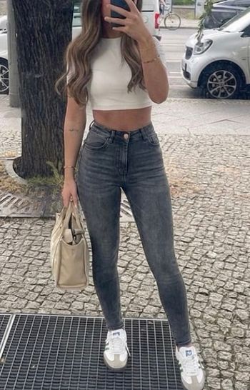 Jean slim noir 