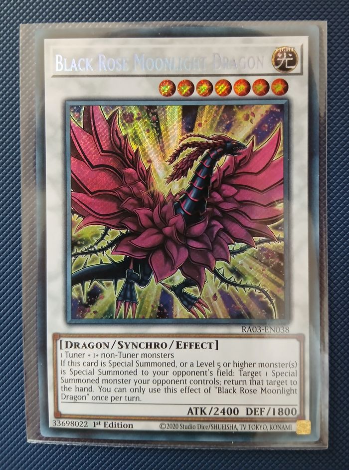Yu-Gi-Oh ! Lot cartes Dragon Rose Noire - Quarter Century (QCSE) - photo numéro 4