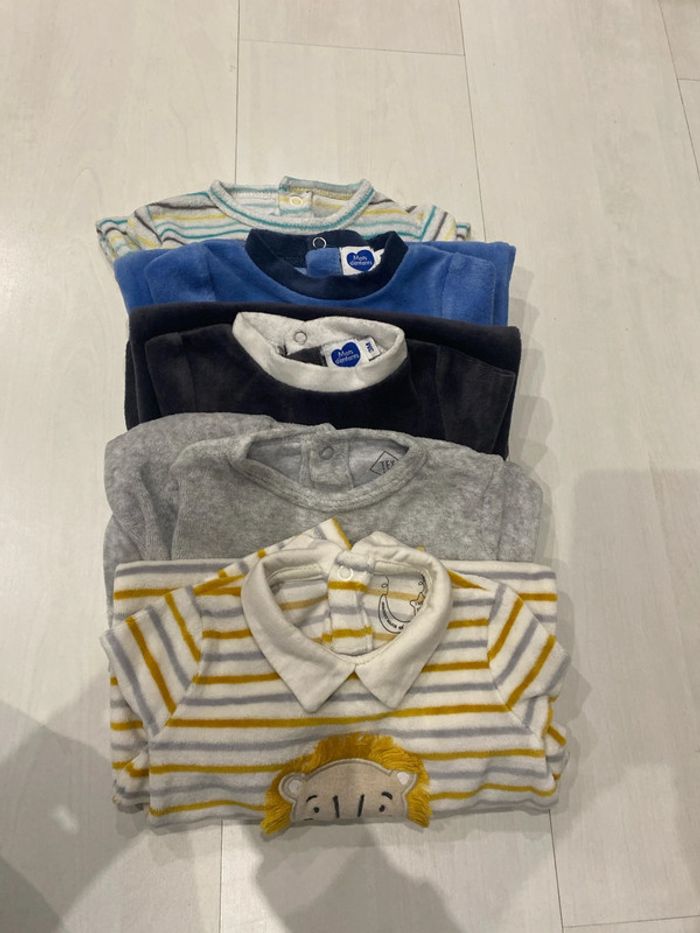 Lot de 5 pyjamas 3 mois