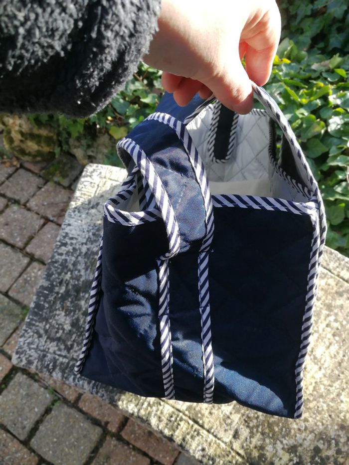 Sac à langer incomplet Baby on Board bleu matelassé - photo numéro 4