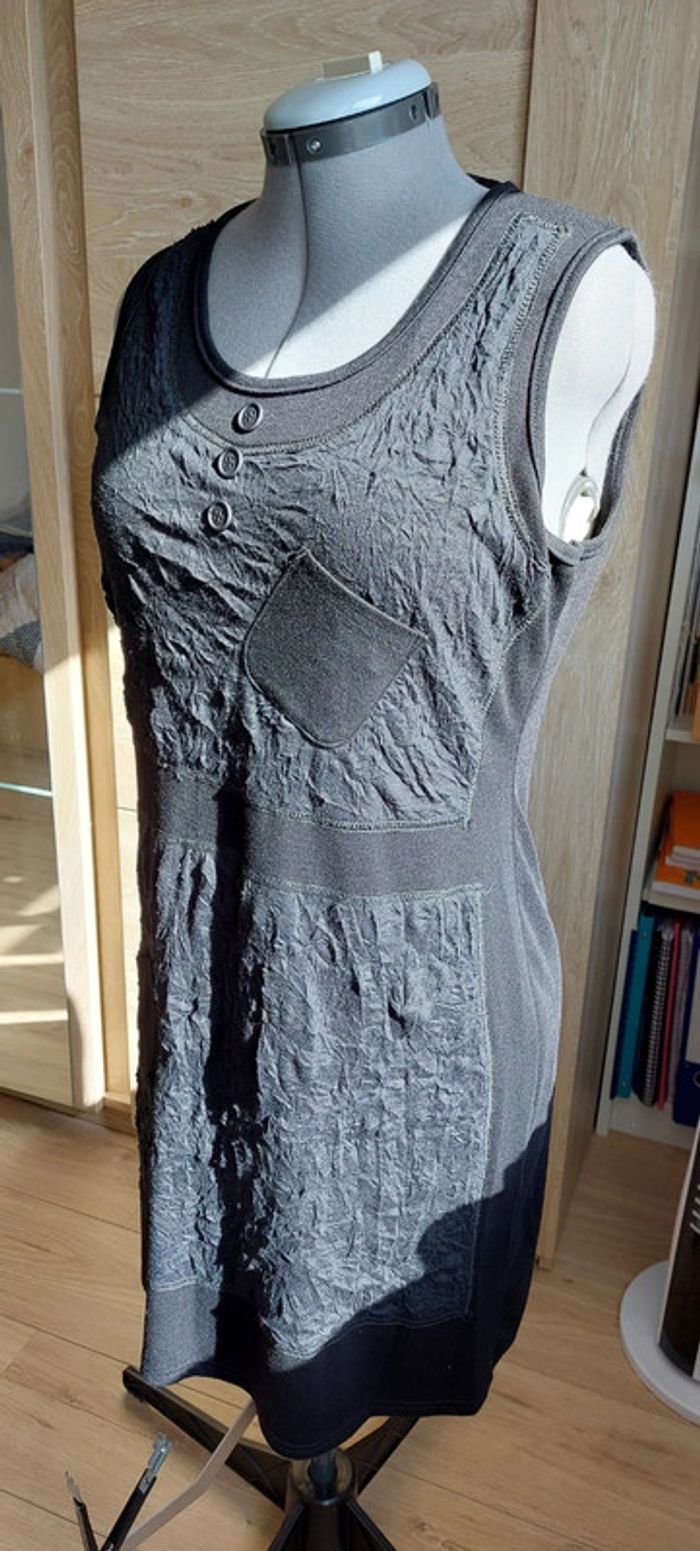 Robe noire sans manches Kiabi - photo numéro 6