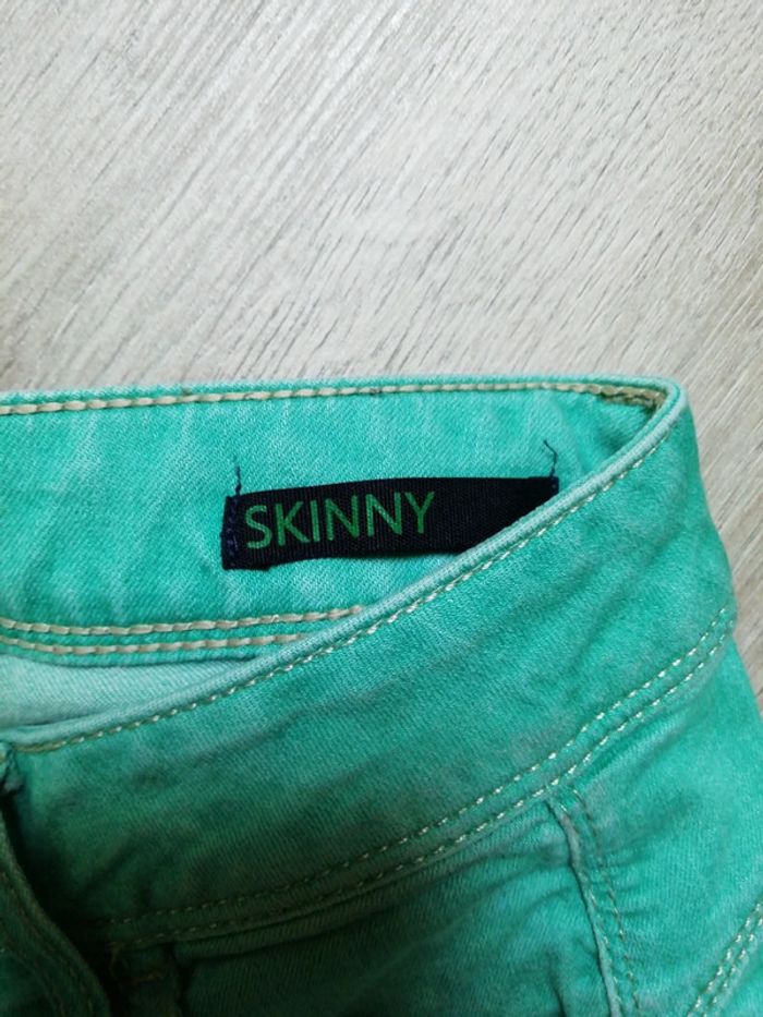 Jean femme taille 37 Benetton skinny - photo numéro 4