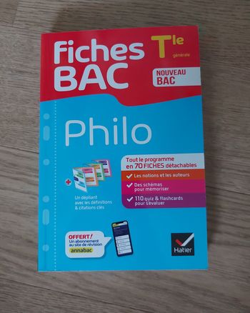 Fiches BAC - Philosophie - Tle