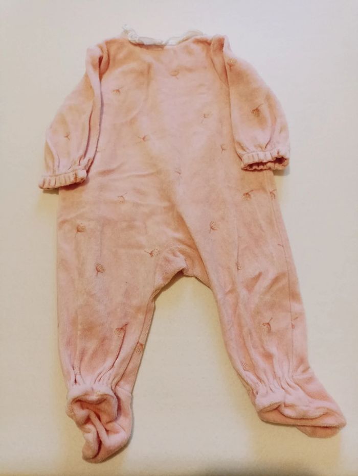 Pyjama velours 3 mois