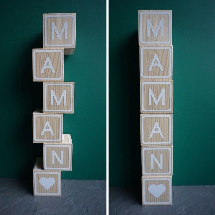 Cube personnalisé 5cm ou 6cm