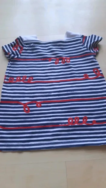 Robe rayée