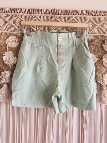 Short vert d'eau taille 36