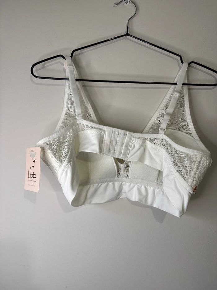 🌻👙Magnifique brassiere blanche- taille XL - Les petites Bombes - neuf avec etiquette - photo numéro 5