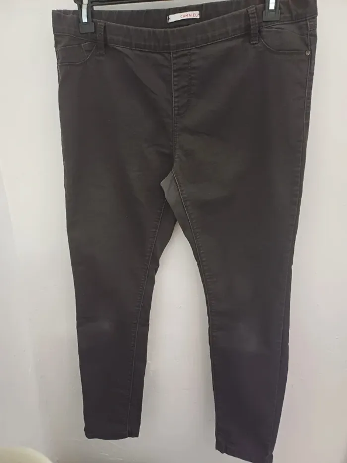 Jegging Camaïeu gris foncé