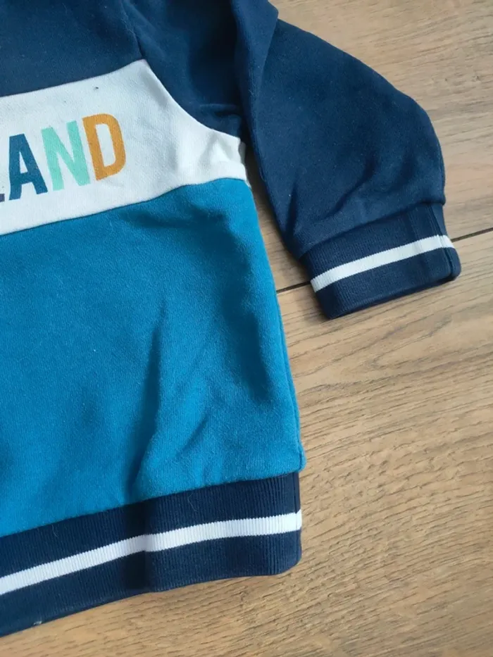 Pull garçon 18 mois manches longues timberland - photo numéro 3