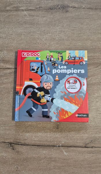 Livre Kididoc : Les pompiers 🚒 