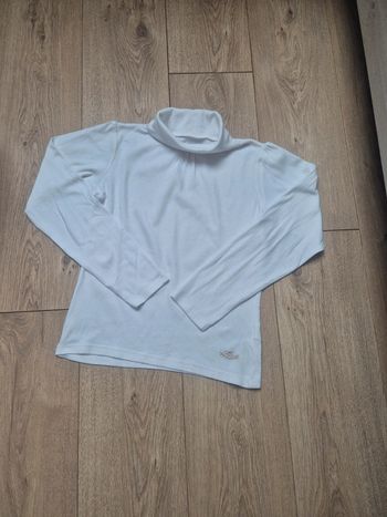 Sous-pull orchestra blanc 12 ans état neuf