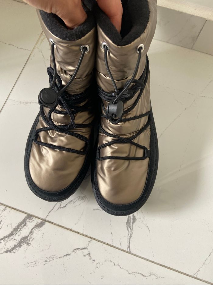 Boots neige bronze t38 - photo numéro 2