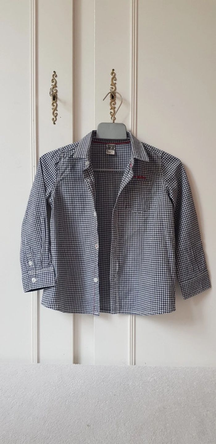 Chemise tape à l'oeil 4 ans
