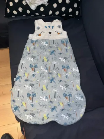 Gigoteuse turbulette petit Beguin 100% coton TOG 1.0 croco jungle