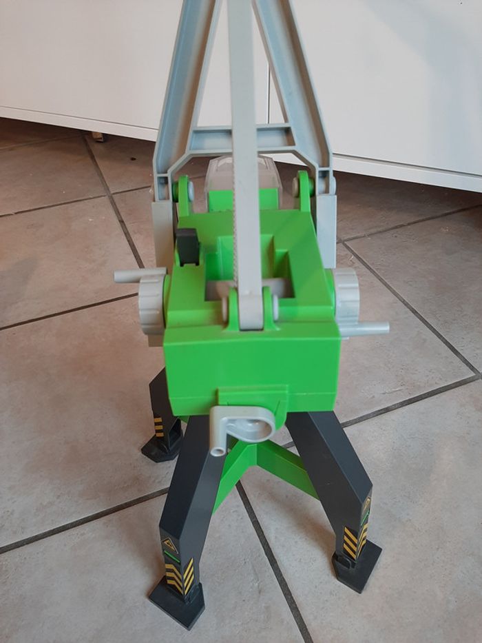 Playmobil grande grue portuaire 59 cm de haut de 2005 - photo numéro 4