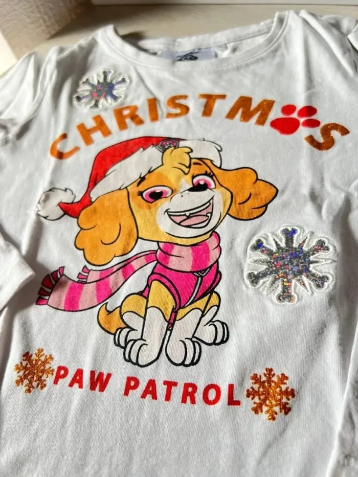 T shirt longues manches Pat Patrouille Stella 4 ans - photo numéro 2