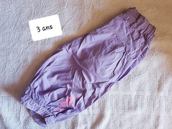 Pantacourt kimbaloo 3 ans