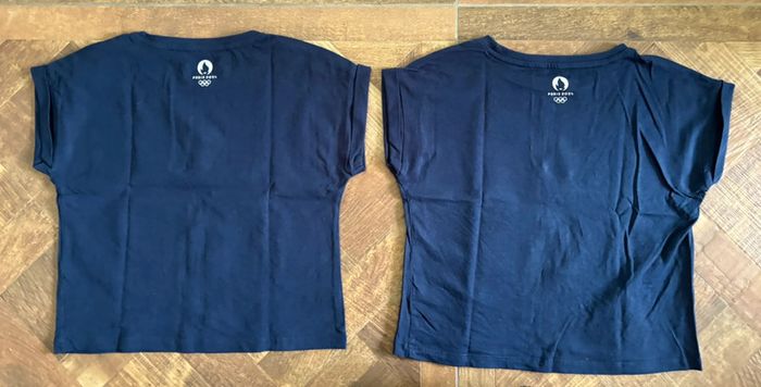 T-shirts jumeaux/jumelles JO Paris 2024 - photo numéro 4