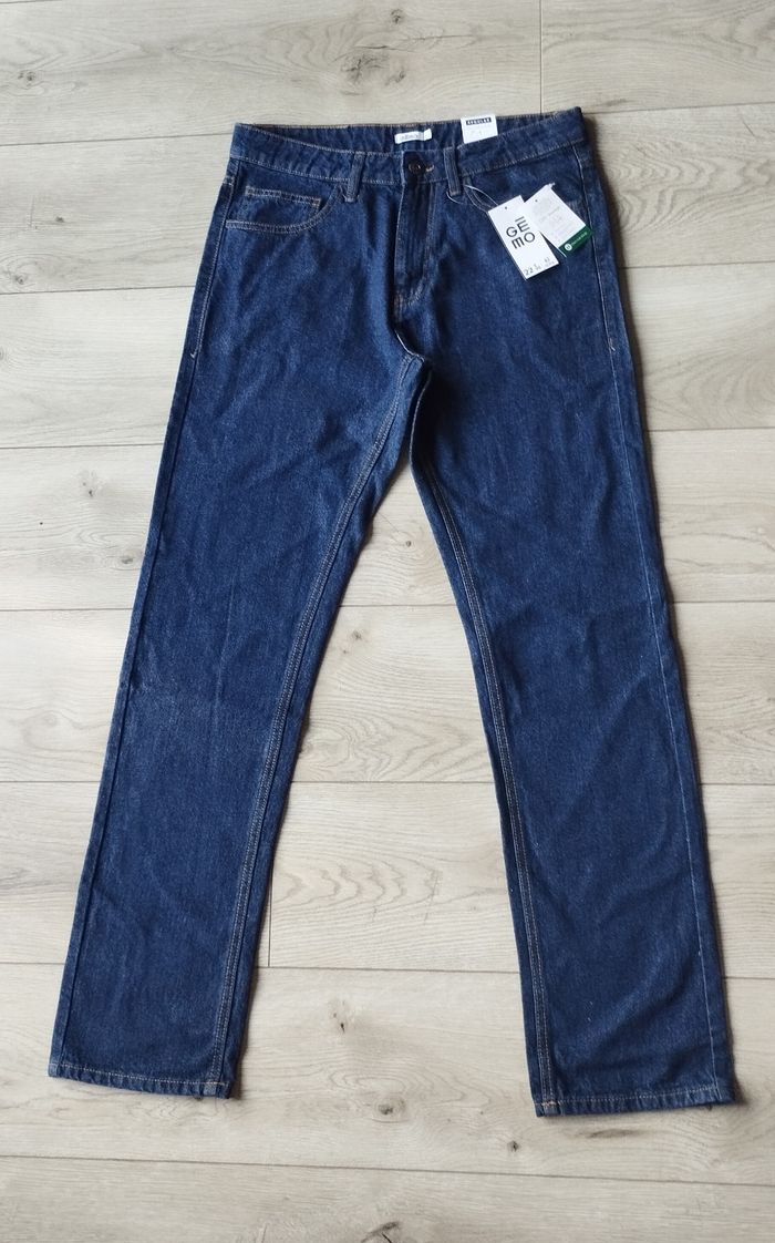 Jean Homme GÉMO Regular  taille 42 (US 32)  neuf étiquettes - photo numéro 2