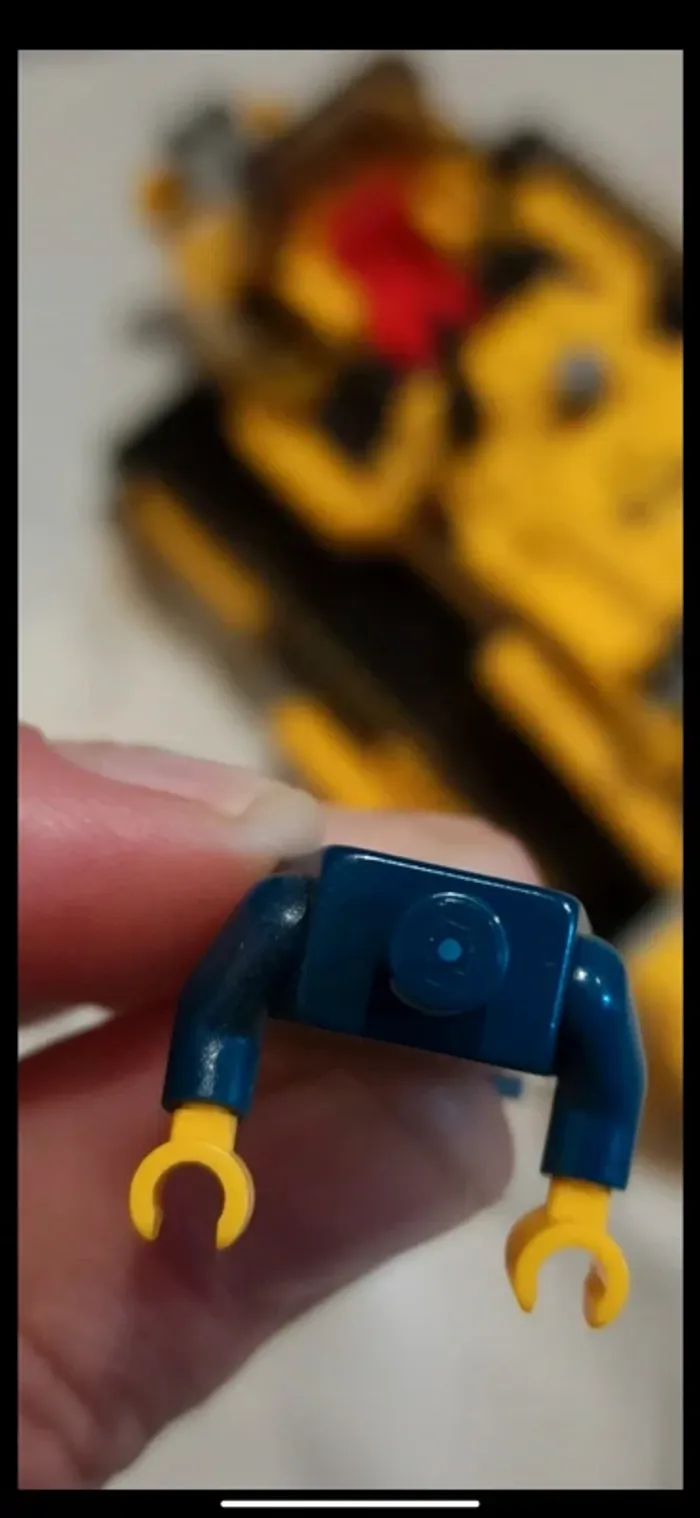 Engin véhicule bulldozer lego - photo numéro 13