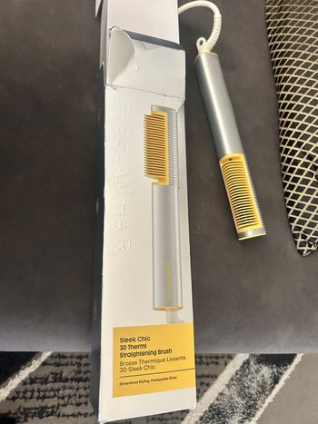 Brosse thermique lissante 