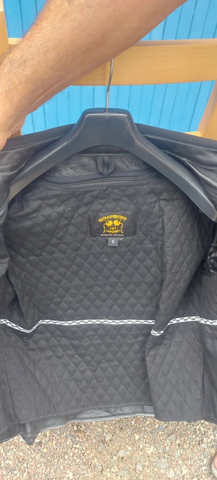 Blouson Manteau de moto cuir - photo numéro 11