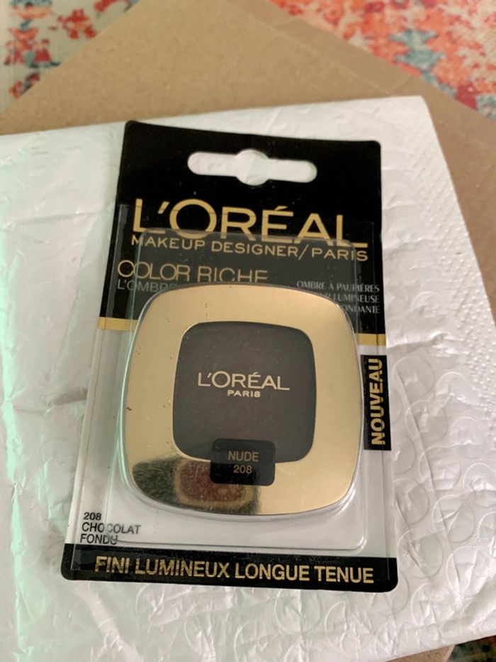 Fard à paupières l’Oréal Paris Color Riche marron - photo numéro 3