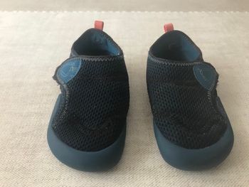 Chausson antidérapant et respirant enfant - bleu