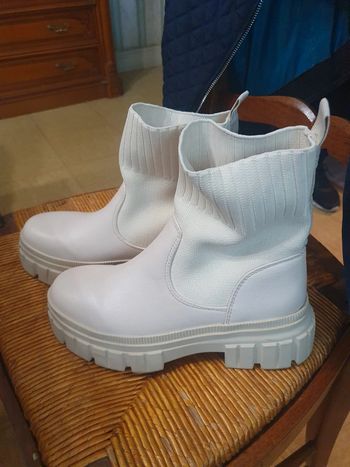 Bottine ecru cink me