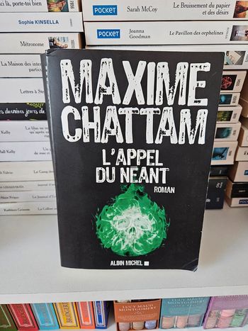 Livre l'appel du néant Maxime Chattam