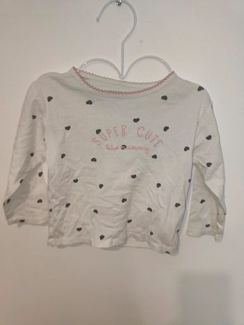 Pull léger motif cœur super cute like mummy Kiabi