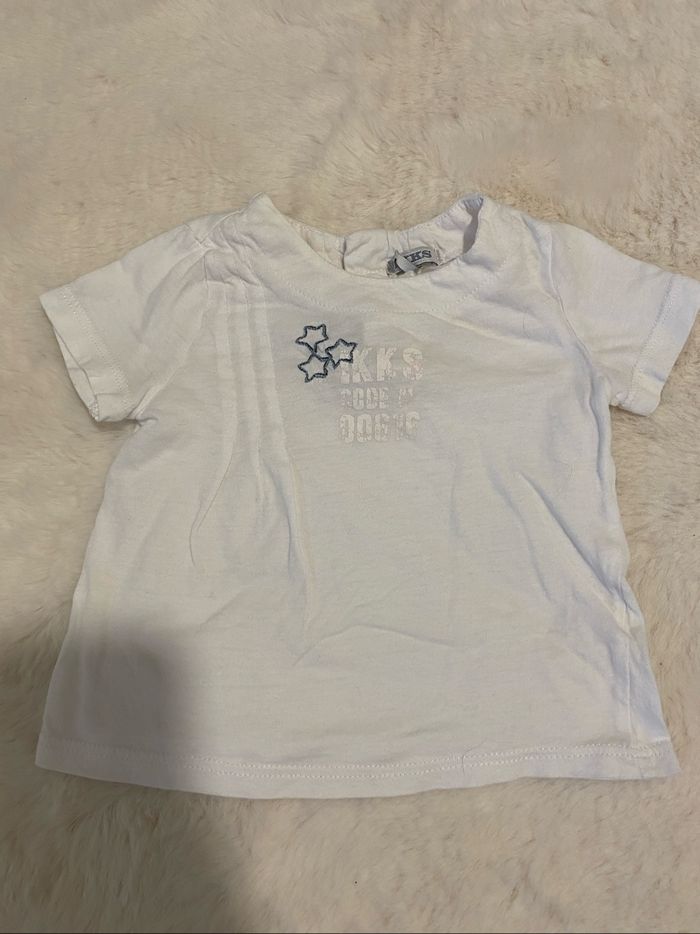 ⭐ T-shirt IKKS bébé 12 mois – TBE ⭐