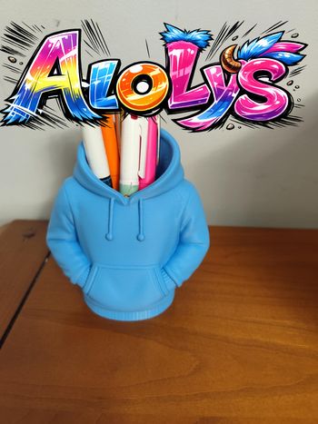 Pot de rangement  décoration en forme de hoodie Sweat