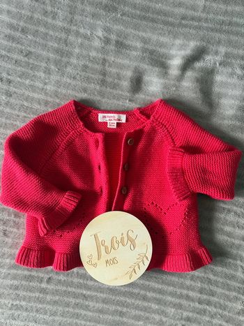 Gilet bébé fille DPAM