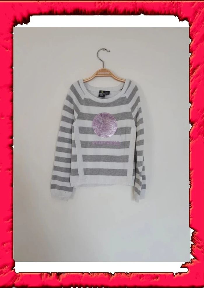 Pull avec sequins 6 ans