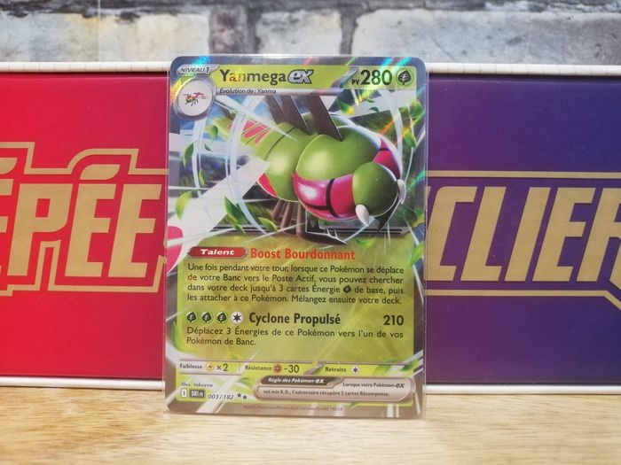 Carte Pokemon Yanmega EX 003/182
