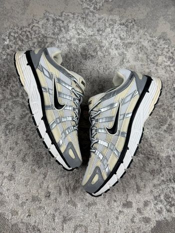 Nike P-6000 Running - Coconut Milk Silver - Beige & White & Silver