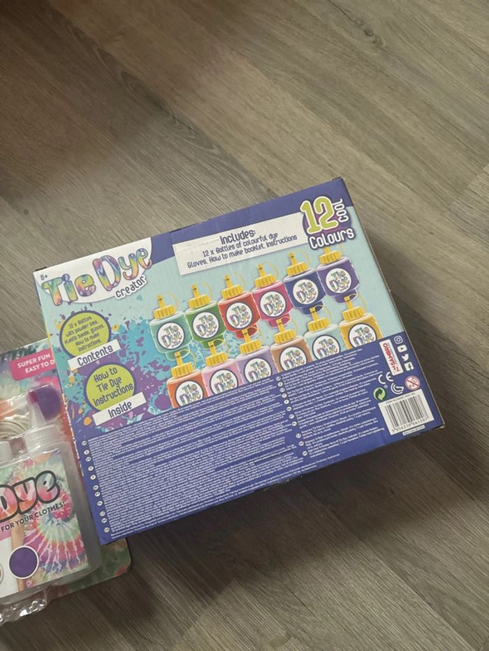 Jeux créatif customs Tie and dye neuf coloration vêtements tissus - photo numéro 2