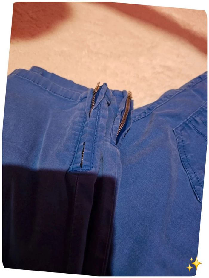 Jean tommy Hilfiger 14 ans Bleu roi - photo numéro 3